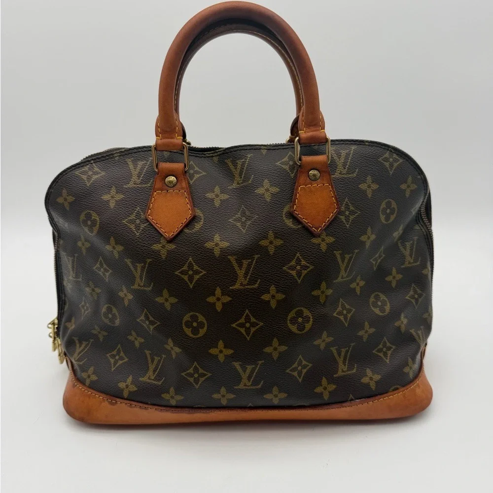 Louis Vuitton Alma PM Monogram Canvas‎ Satchel – Authentic LV